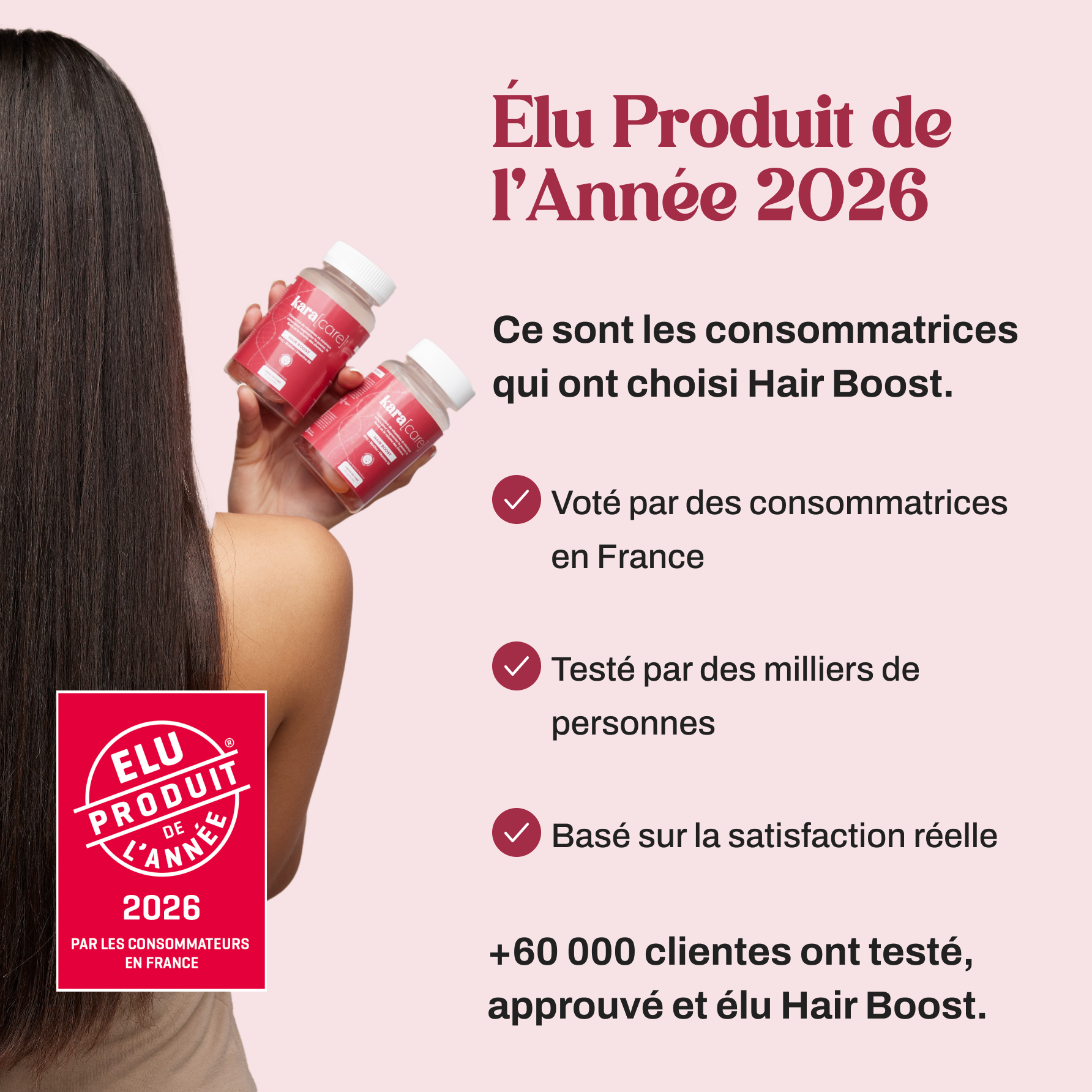 Les vitamines Hair Boost 🧬