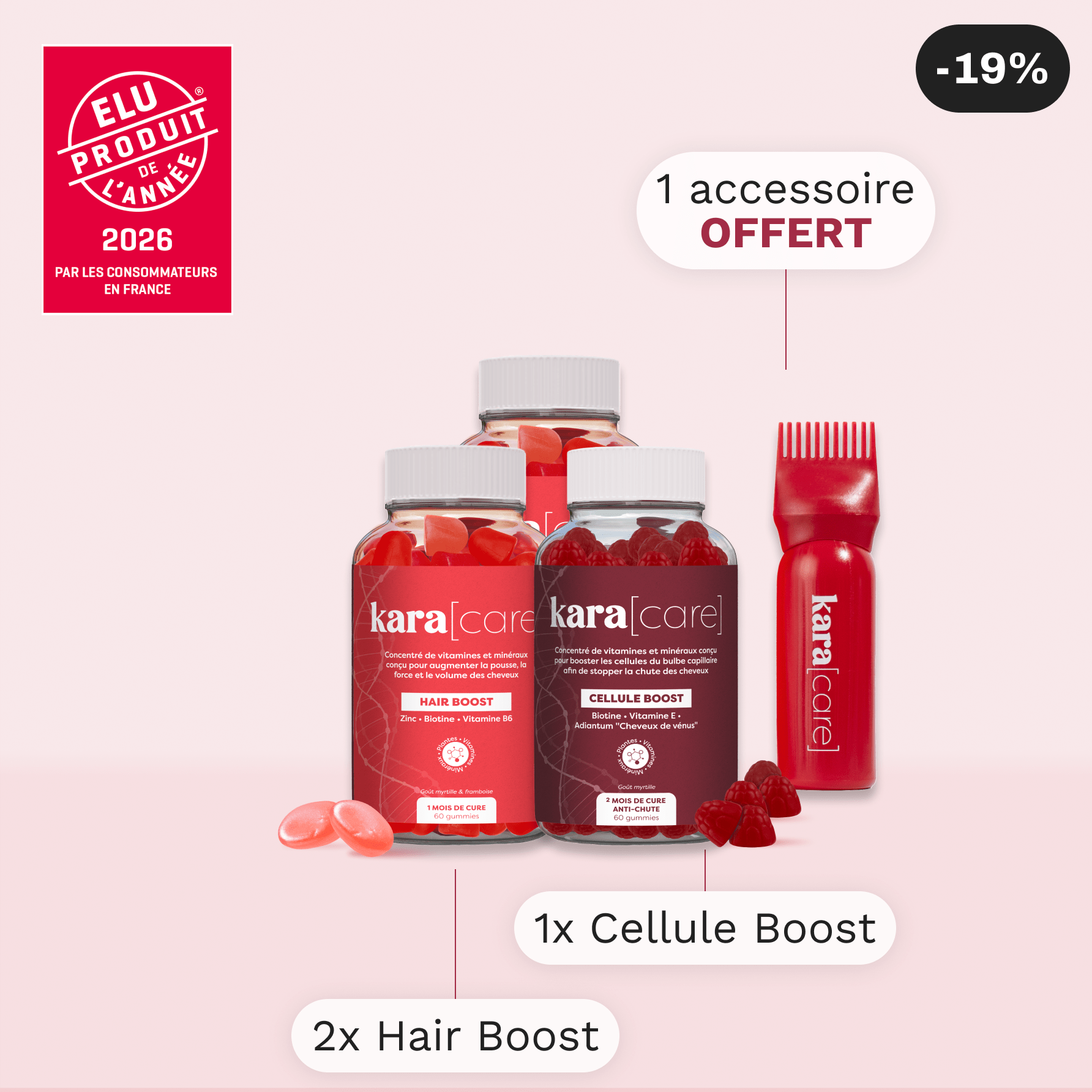 Pack Cure Duo - 2 mois - Karacare