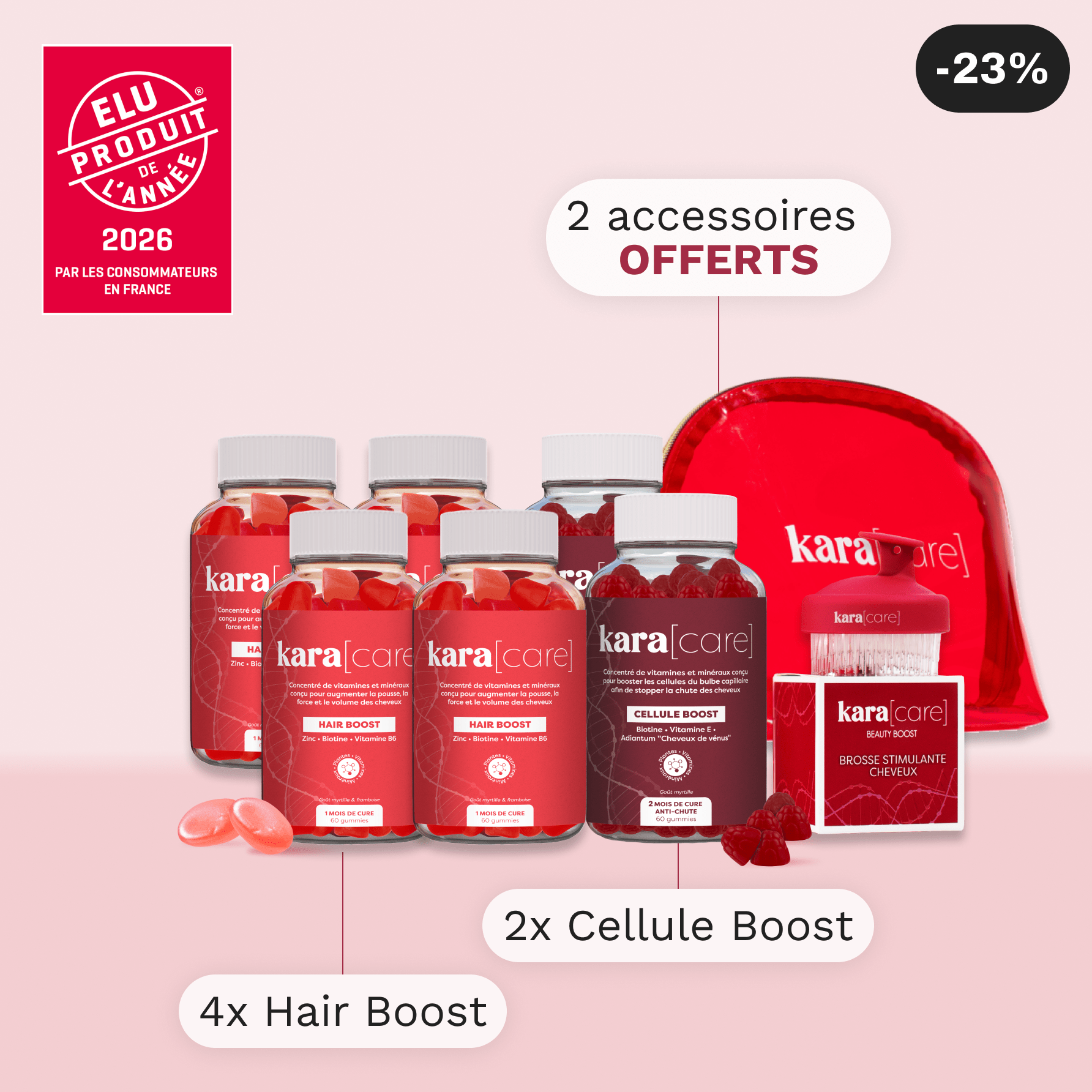 Pack Cure Duo - 4 mois - Karacare