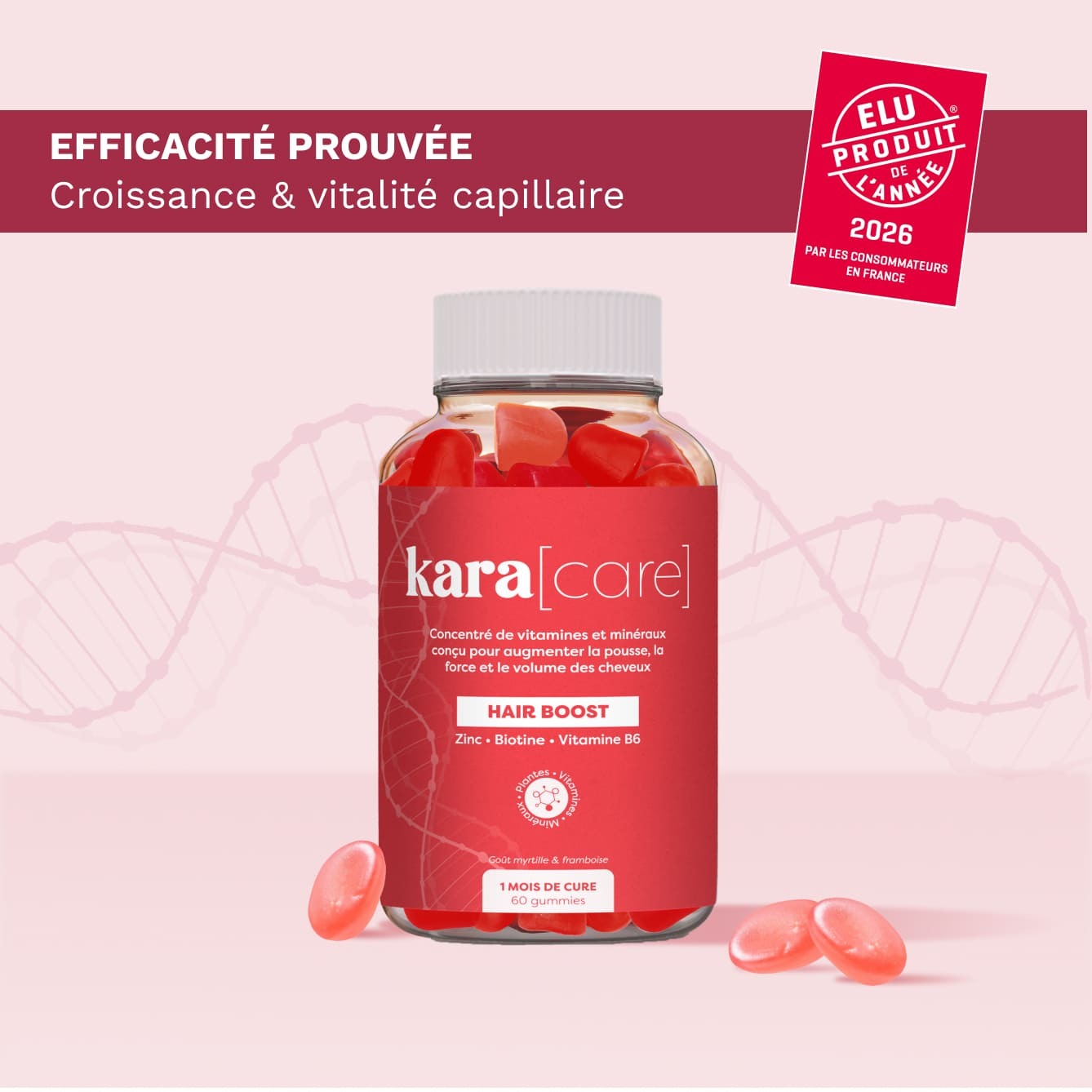 Les vitamines Hair Boost 🧬