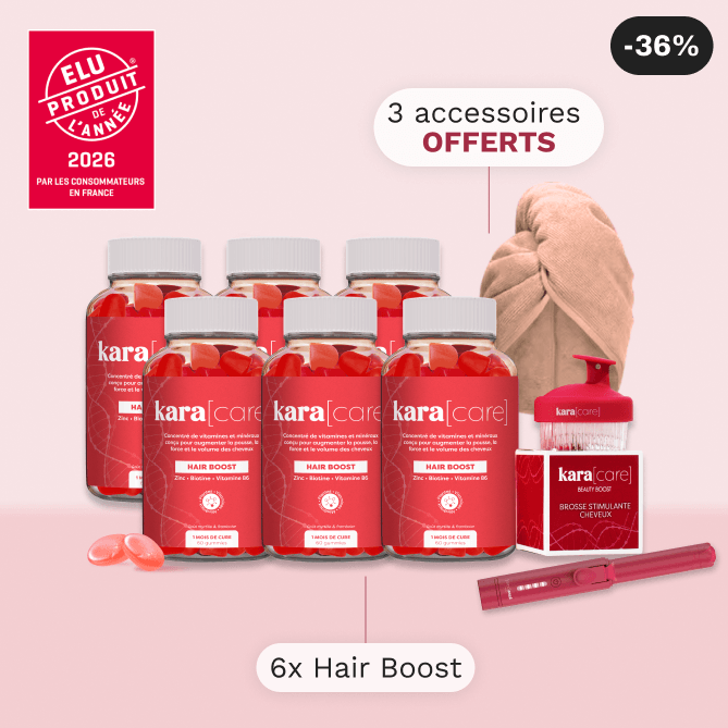 Pack Hair Boost - 6 mois - Karacare
